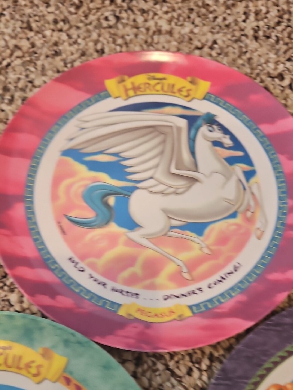 1997 Disney Decorative Hercules Character Plates –set of 5 - Picture 5 of 6